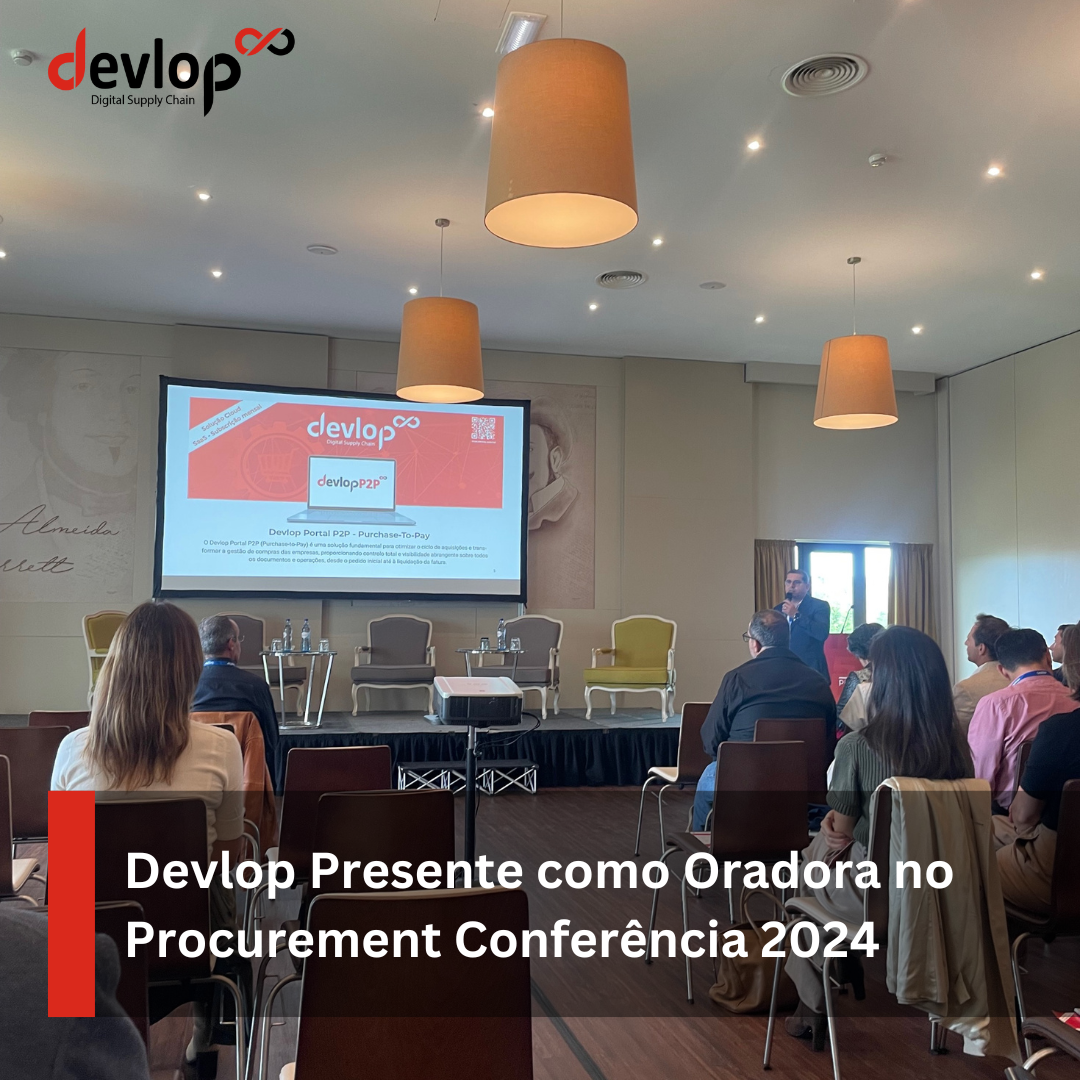 Devlop Presente como Oradora na Procurement Conferência